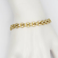Load image into Gallery viewer, 14k Yellow Gold 2.75ct VS/H Diamond Link Bracelet 6-7/8"