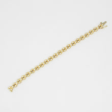 Load image into Gallery viewer, 14k Yellow Gold 2.75ct VS/H Diamond Link Bracelet 6-7/8"