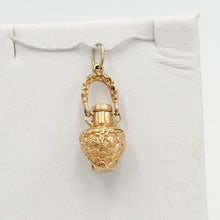 Load image into Gallery viewer, 14k Yellow Gold Perfume Bottle Charm
