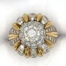 Load image into Gallery viewer, 18k Yellow Gold Diamond Cocktail Ring
