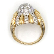 Load image into Gallery viewer, 18k Yellow Gold Diamond Cocktail Ring

