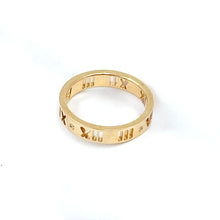 Load image into Gallery viewer, Tiffany &amp; Co 18k Yellow Gold Atlas Diamond Band
