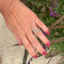 Load image into Gallery viewer, Tiffany &amp; Co Sterling Silver Olive Leaf Ring
