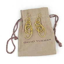 Load image into Gallery viewer, David Yurman 18K Yellow Gold Mobile Circle Drop Earrings
