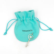 Load image into Gallery viewer, Tiffany &amp; Co Sterling Silver and Enamel Key Charm/Pendant
