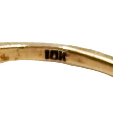 Load image into Gallery viewer, Vintage 10K Yellow Gold Garnet Cluster Ring
