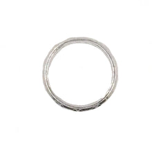 Load image into Gallery viewer, Tiffany &amp; Co 18K White Gold True T Ring Band Narrow 3mm Size 5.25
