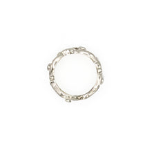 Load image into Gallery viewer, Art Deco Platinum and Diamond Wide Band Ring
