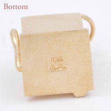 Load image into Gallery viewer, Working Vintage 14k Yellow solid Gold SLOT MACHINE Charm 5.3dwt
