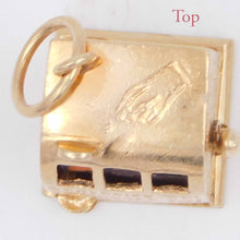 Load image into Gallery viewer, Working Vintage 14k Yellow solid Gold SLOT MACHINE Charm 5.3dwt
